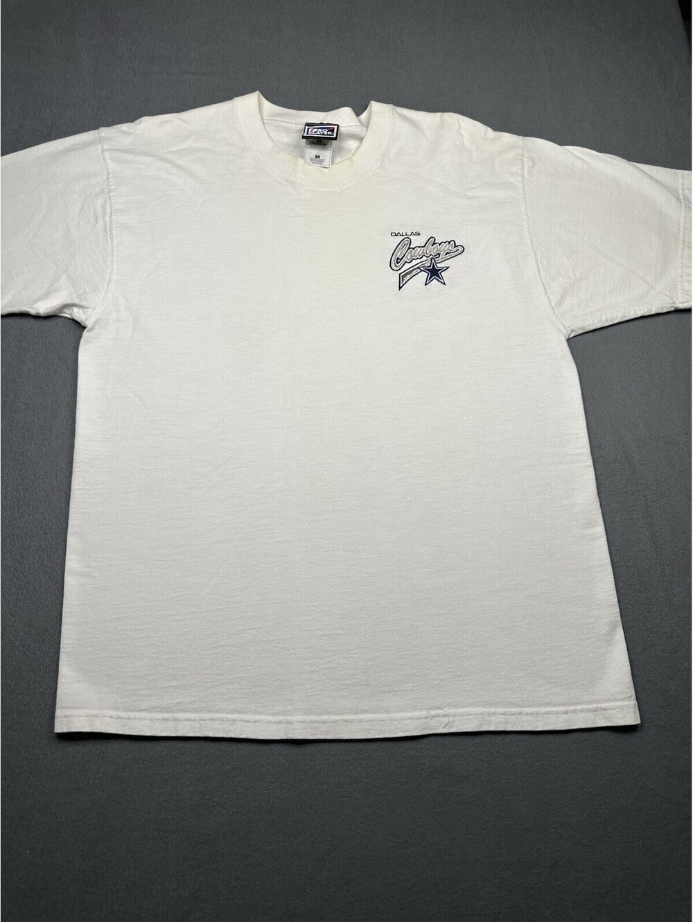 Vintage 1990s Dallas Cowboys Embroidered, White Size L